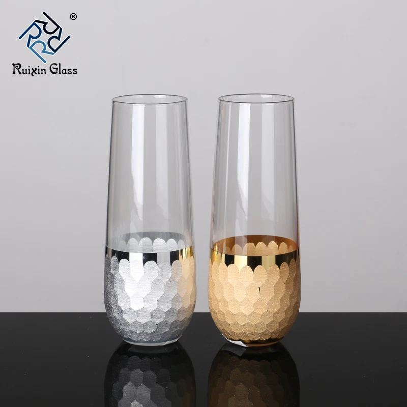 stemless champagne flutes for sale