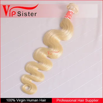 Vipsister Honey Blonde Human Hair 40 Inch 613 Body Wave Blonde