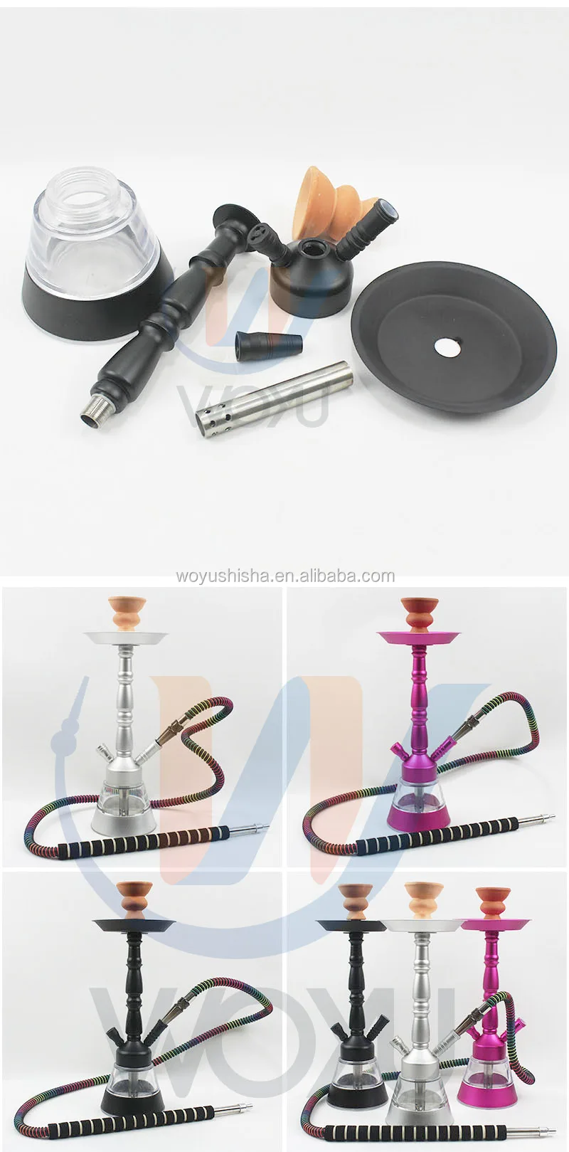 Woyu Dubai Aluminum Sheesha Narguile Chicha Pipes Shisha Hookah Buy