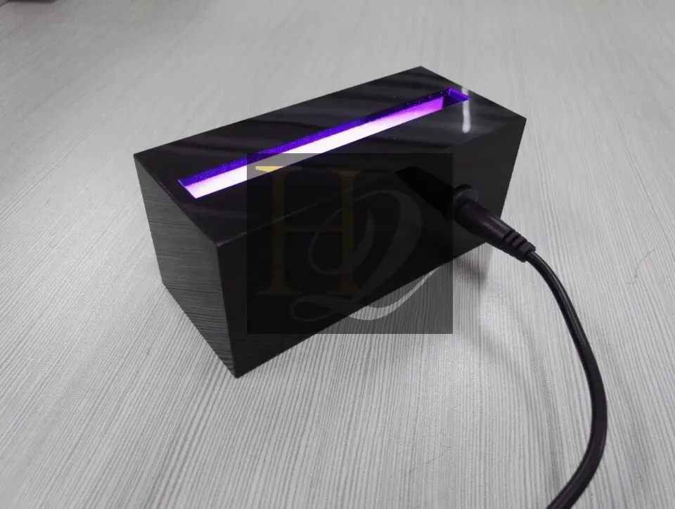 Rgb Led Acrylic Light Base Led Edge Lit Sign Base Buy Led Edge Lit
