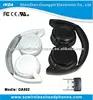 Noise Cancelling,Microphone Function and Headband Style foldable 2.4G wireless desktop headphone DA602