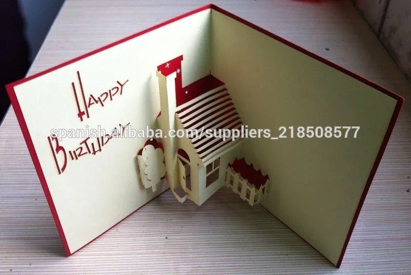 Sobre Incluido SJUNJIE Tarjeta de Cumplea/ños Pop Up 3D Tarjeta de Cumplea/ños Regalo para Familiares Amigos y Amantes
