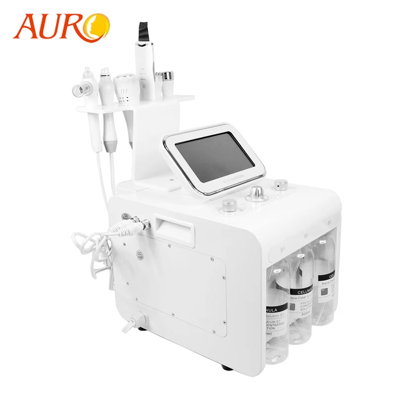 

Au-S516B Auro 6 in 1 Hidra Facial Machine/Water Microdermabrasion Device