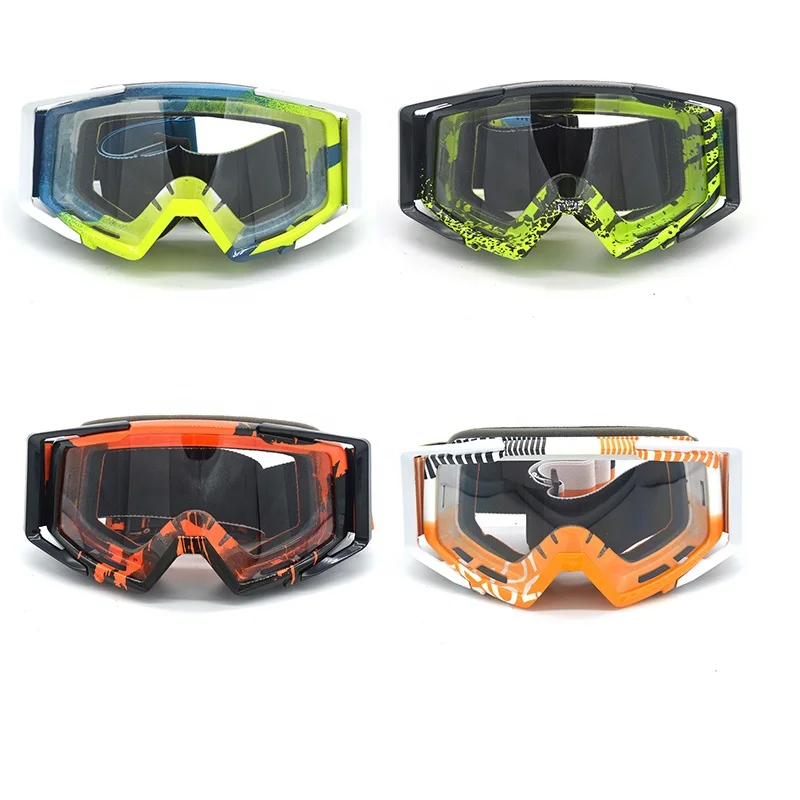 

Unisex Motorcycle MX Helmet Goggles Off Road Cycling Racing Snow Ski Goggle UVA & UVB Glasses Clear lens Transparent Eyewear