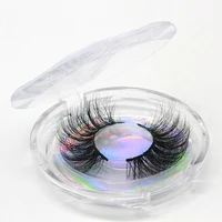 

Good 3d mink eyelashes vendor wholesale 5d mink eyelashes 25mm eyelashes with round box