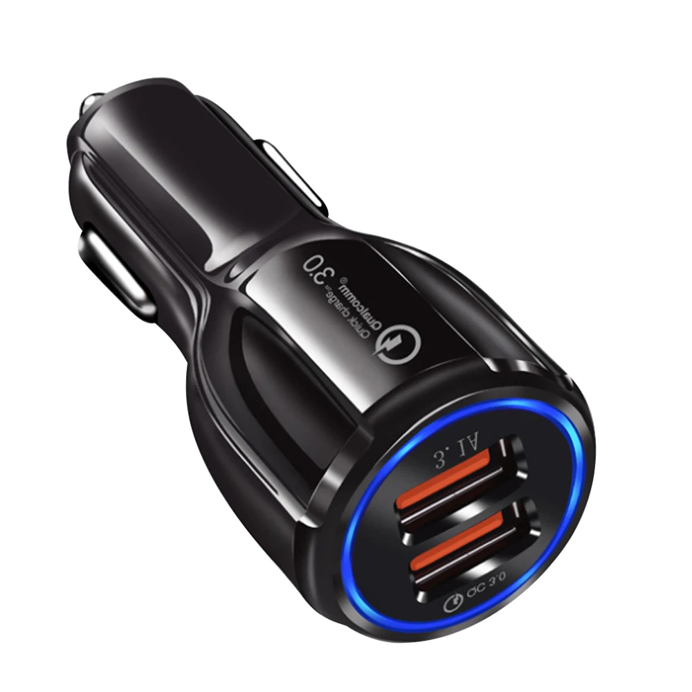 5v 3.1a Quick Charge 2 Port Qc3.0 2 In 1 Fast Usb Car Charger Phone ...