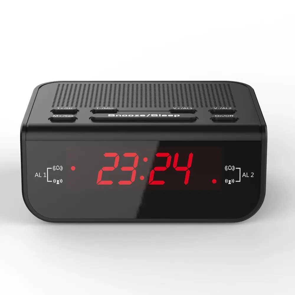 SCR-3002 радиоприемник Dual Alarm Clock