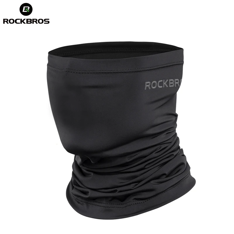 

ROCKBROS Hiking cycling Scarves Bandana Men Absorb Sweat Breathable Camping Scarf Neck ice Running Cycling Tactical Balaclava, Black ,white