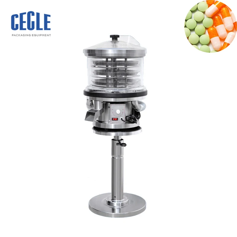 
Pill Tablel Polishing Machine Vibration Deduster Polish Machine 