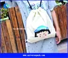 Cartoon Printing Bag Canvas Backpack With Drawstring Wholesale Made In China Bags