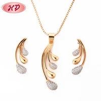 

Competitive Price Austrian Popular Gold Plated Bijoux Jewelry Set