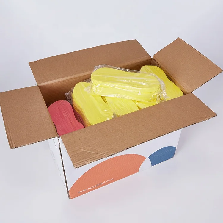 

Disposable pedicure eva flip flop slipper for nail salon, Random color