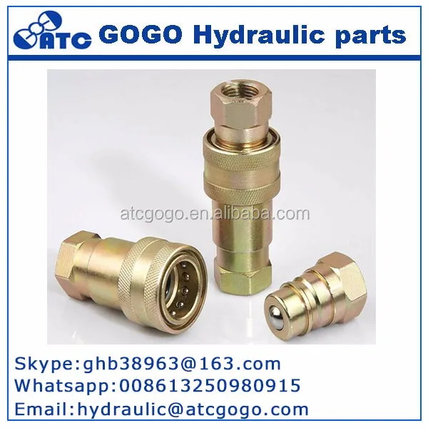 GOGOATC Push and Pull Type Hydraulic Quick Connect Couplings| Alibaba.com
