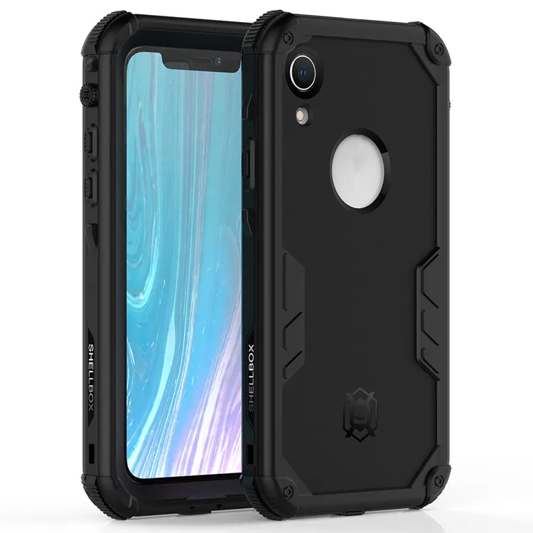 

Wholesale custom logo shockproof dustproof waterproof smart cell phone case for iPhone X XS XR XS MAX, 8 colors to choose