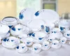 Heat resistant opal ware glass dinner set 58pcs