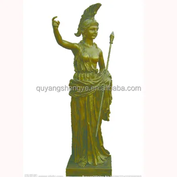 Ancient Greek Nude Lady Warrior Bronze Statue Sculpture - Buy Ancient
