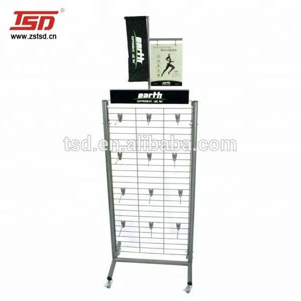 Tsdm116 Custom Wire Grid Display Rack/ Retail Store Free Standing Wire