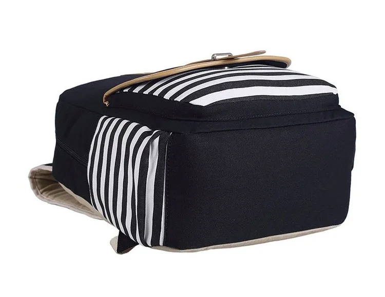 High Quality Spacious Canvas Custom Name Brand College High Class Student School Bag Models