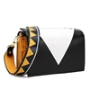 New design genuine leather ladies cross body messenger bag satchel crossbody bag for women