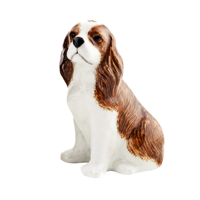 
Hot Selling Boxdog figurine Handmade Ceramic Custom Dog Statue 