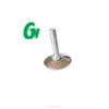 Fix steel cover furniture leg glide