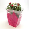 pp transparent potted plant package carry bags