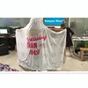Factory Newest Travel Theme Home Decor Baseball Blanket Hooded Fleece Towels