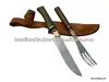 SET J COMMON WOODEN KNIFE AND FORK