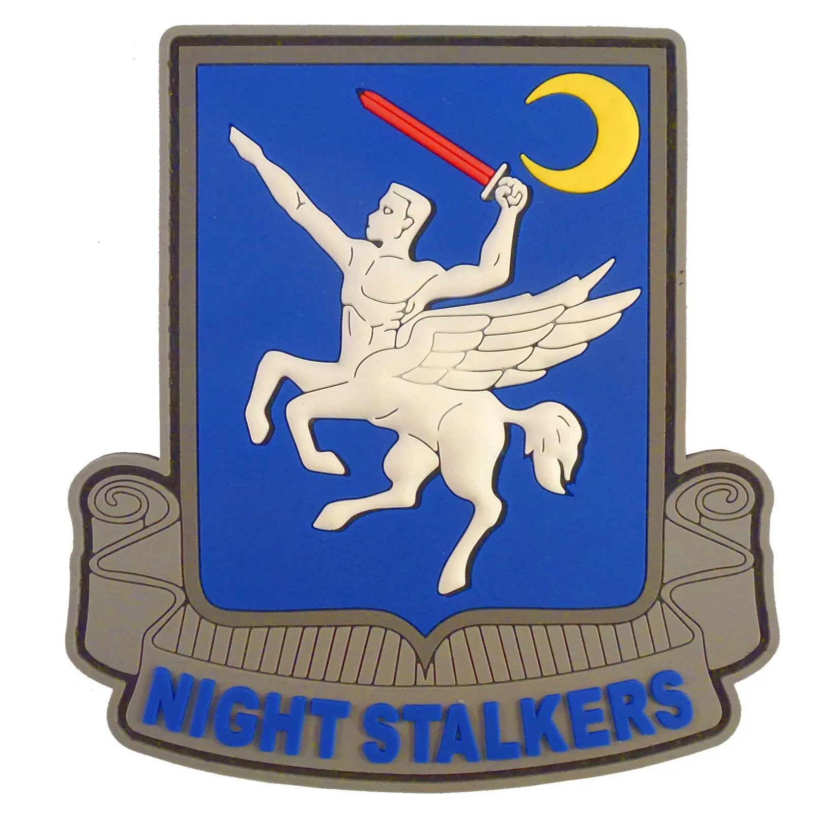 160th SOAR Night Stalkers Airborne Regiment Operation Red Wings PVC Rubber ...