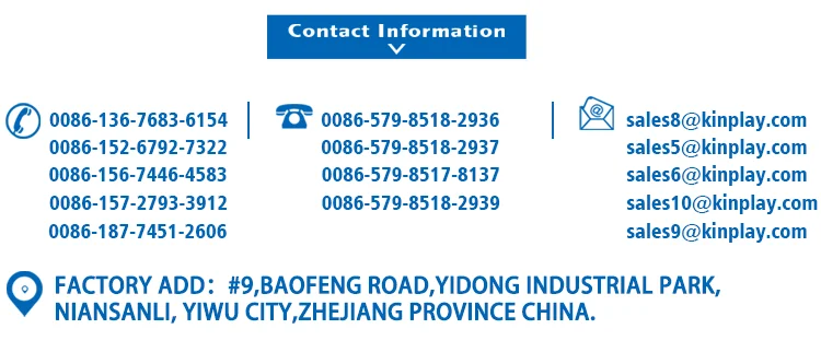 KINPLAY brand china equipment kids playground plastic single wave slides with low price