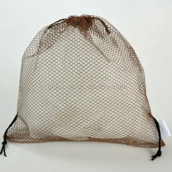 Ramie Small Mesh Soap Sack Drawstring Pouch Bag Ramine Nylon Bags Cotton Product