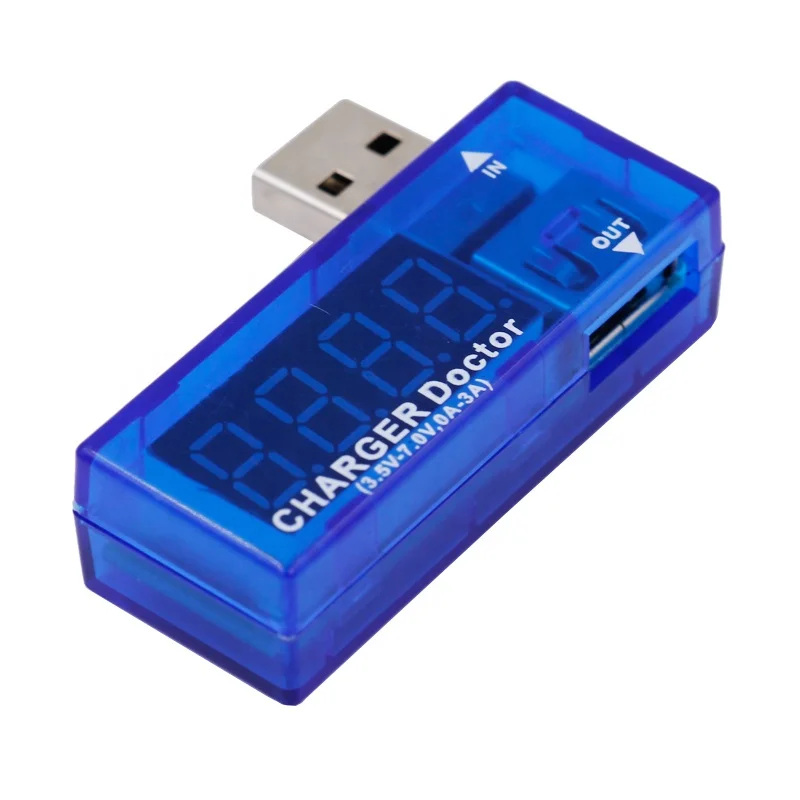 Bộ Sạc USB Doctor Pin Di Động Máy Dò Điện Áp Máy Đo Dòng Điện Công Suất Máy Đo Vôn Kế Kỹ Thuật Số