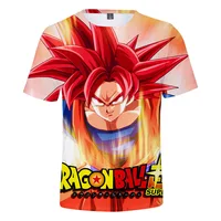 

3D Printed dragon ball t shirt top sale cartoon dragon ball shirt supplier factory directly sale 3d printed t shirt supplier