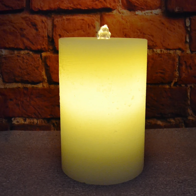 bubbling led water candle