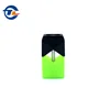 Huahaiqi New arrival good taste no leaking ceramic coil 1ml empty J-pod cotton cartridge compatible with Juvl battery