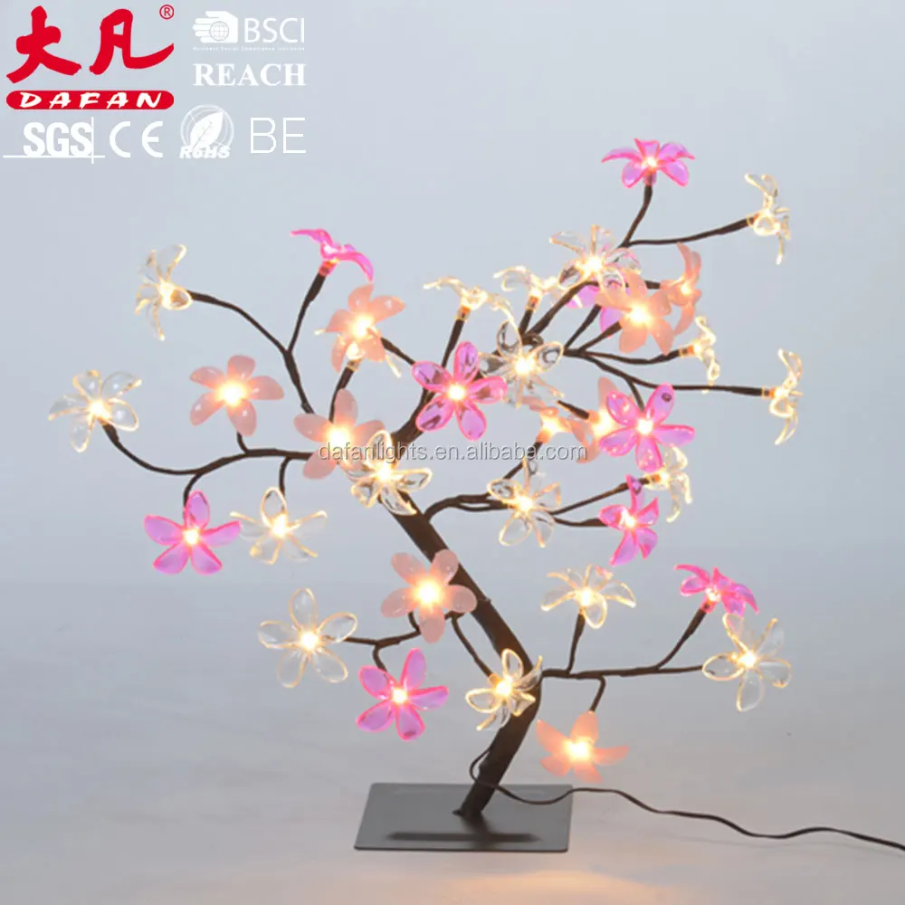 45cm Artificial Indoor Home Decoration Lightning Branches Cherry