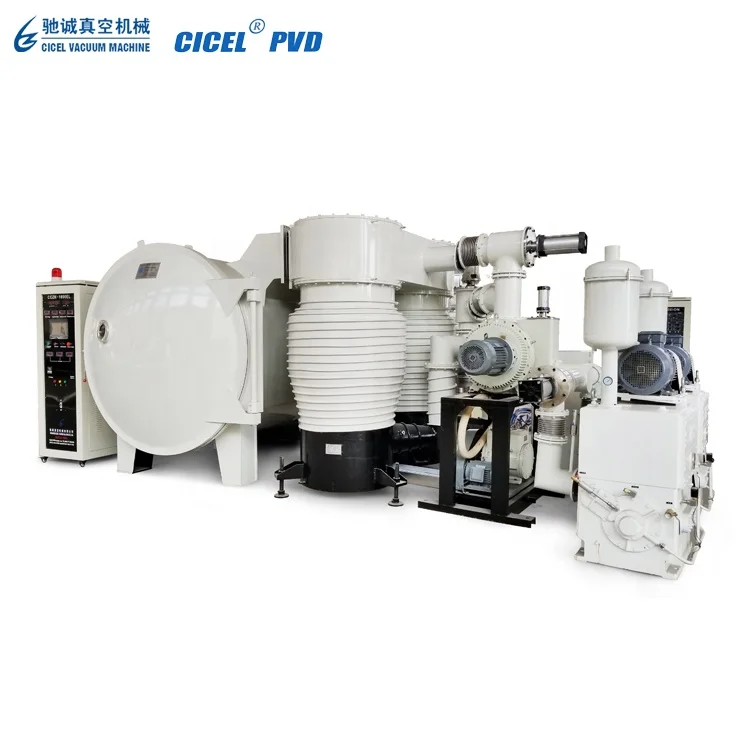 
Plastic Vacuum metallizing Machine / Thermal Evaporation Vacuum Coating Machine /Plastic products vacuum coater 
