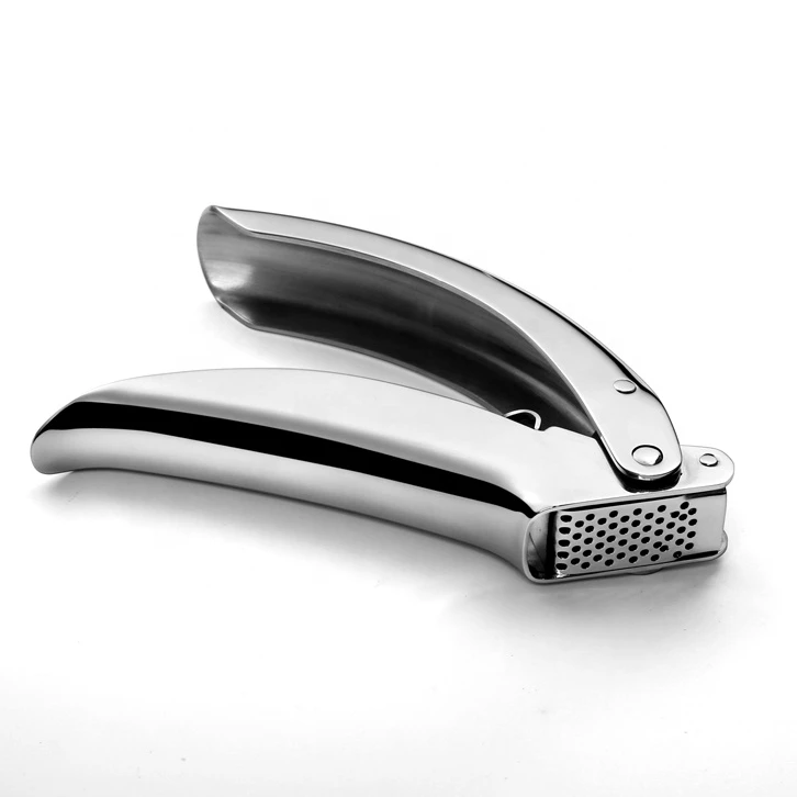 

hot selling new design patent product Stainless steel 304 garlic press peeler