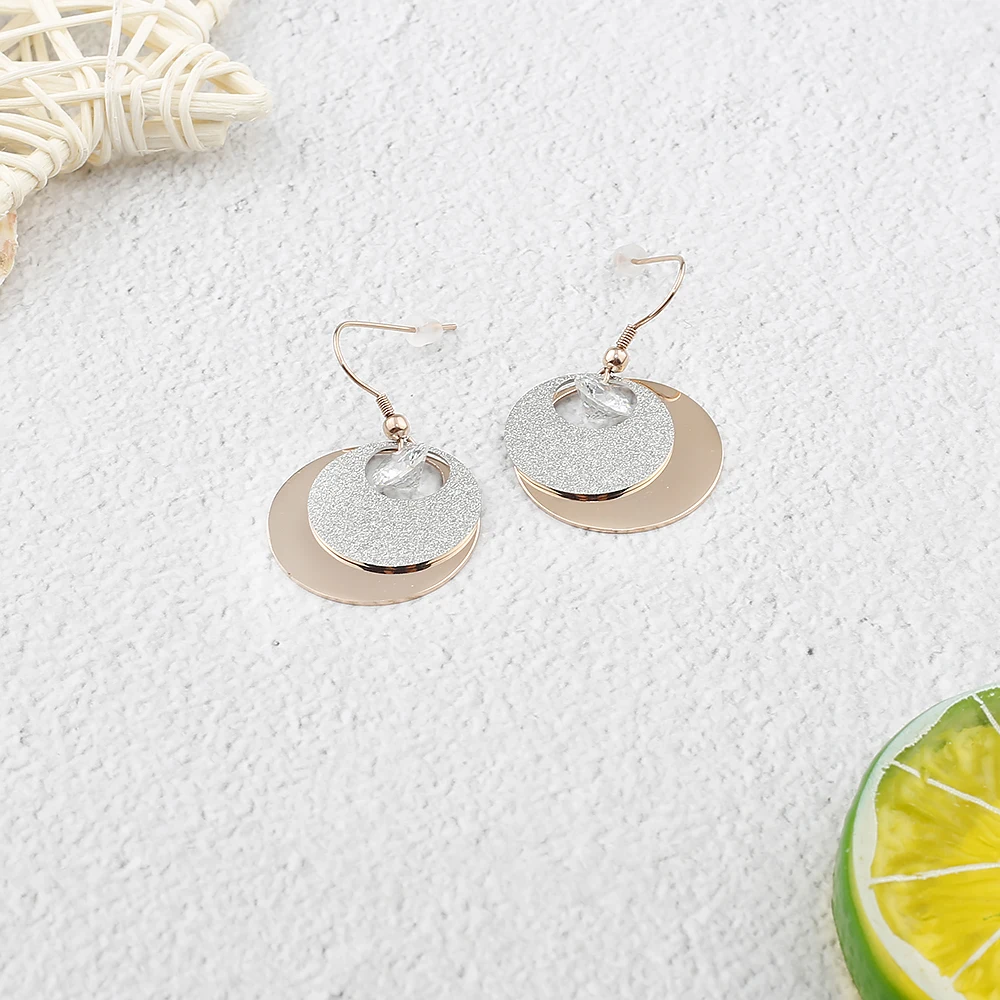 

2017 New Fashion White Gold Plated 925 Sterling Silver Zircon Star Long Dangle Earrings