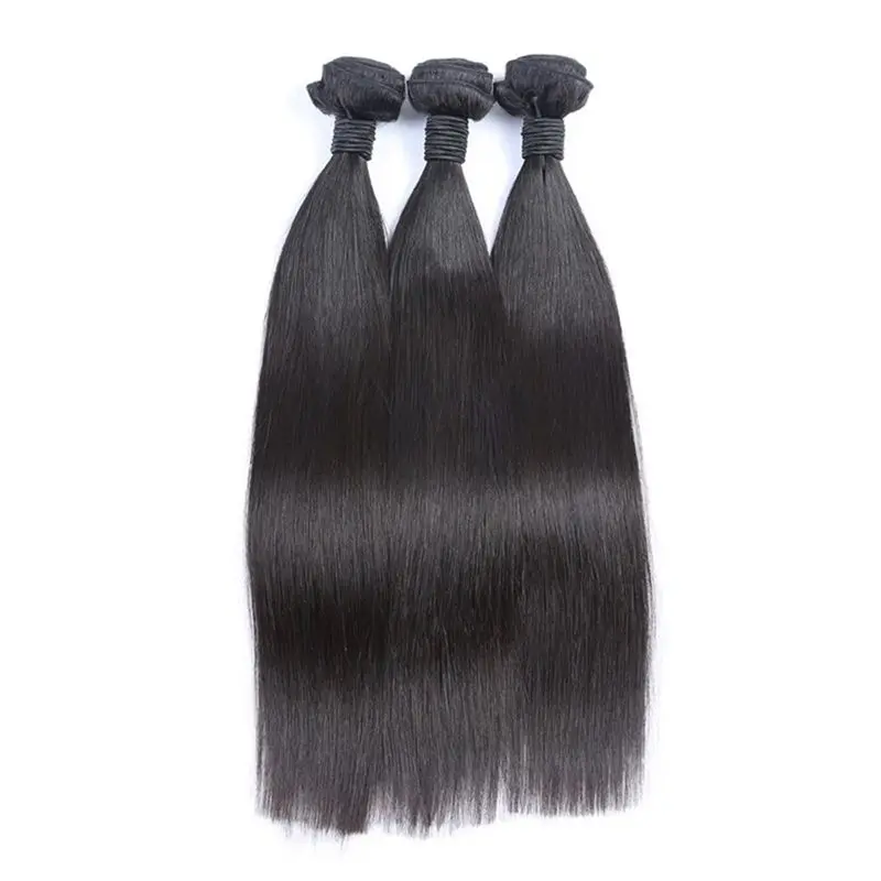 

Pre Plucked 360 Lace Frontal And Human Hair Weaves Unprocessed Indian Straight Virgin 360 Frontal Bundles, Natural #1b 2 4 6 613 blonde ombre jet black remy with baby hair bangs