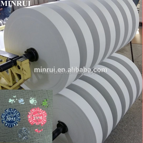 Ecofriendly Breakable Ultra Destructible Vinyl Tamper Evident Security