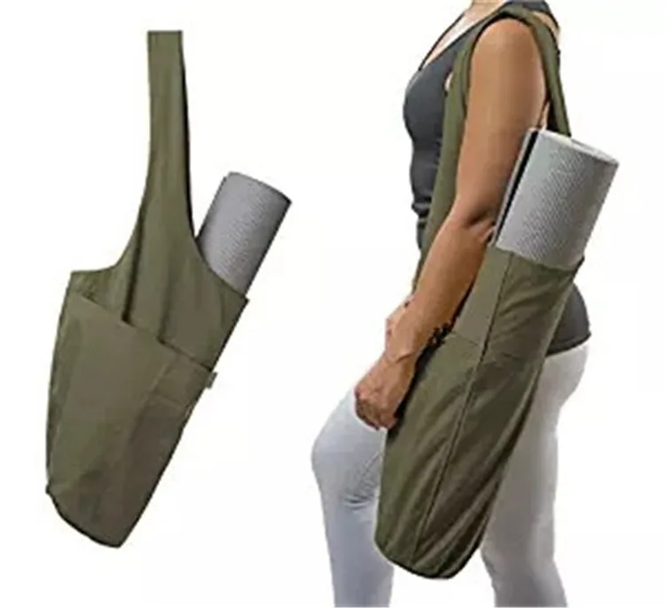 Amazon Canvas Sling Yoga Bag Yoga Bags With Secret Pockets Multi