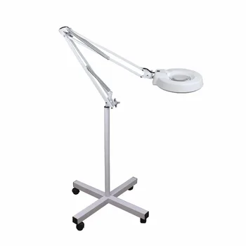 Floor Stand Ft 86e Super Bright Led 10x Magnifying Magnifier Lamps