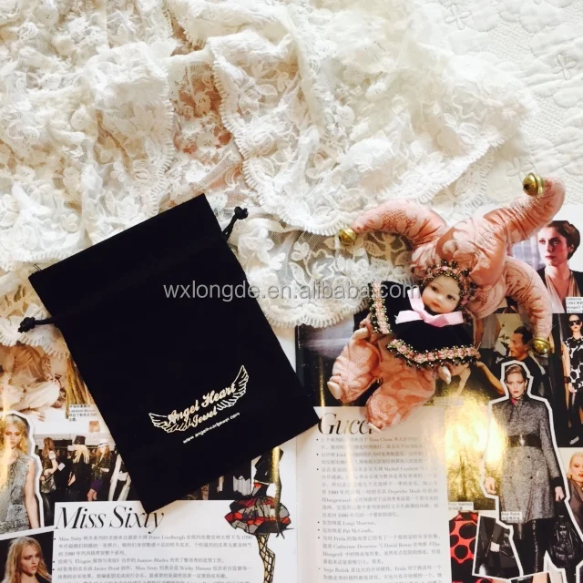 
fashion velvet wedding favor/jewelry/gift/photo/phone bags 