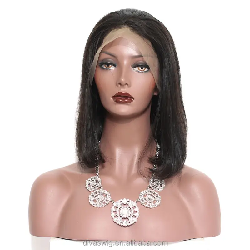 

Wholesale Transparent HD Front Lace Bob Human Hair Lace Frontal Wigs For Black Women Brazilian Virgin Hair Lace Front Wig