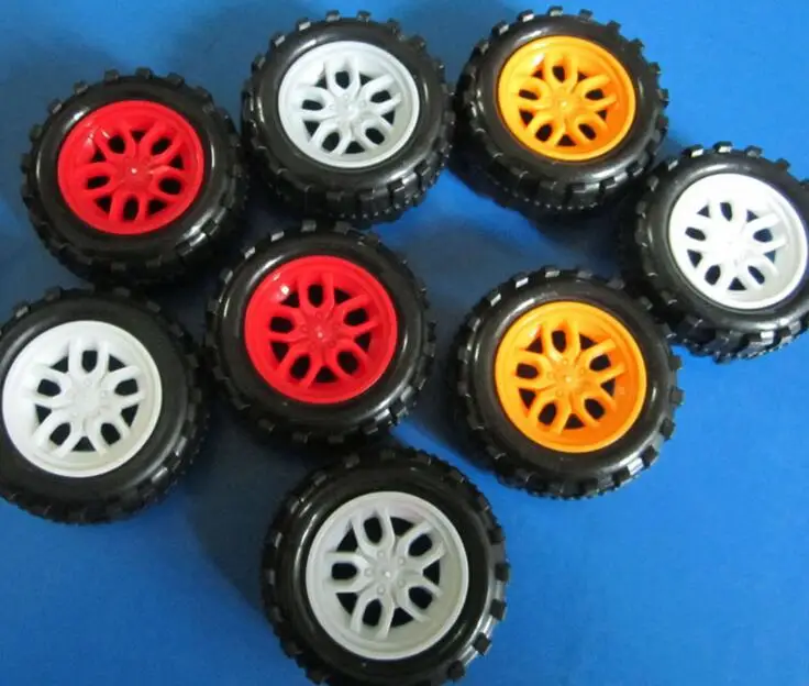 White Grey Custom Color Toy Car Rubber Plastic Wheel With Alxe Buy