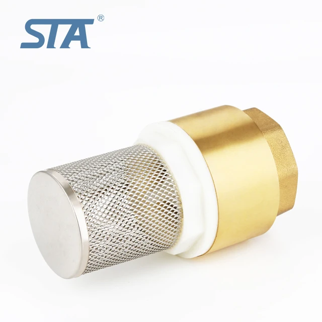 
ART.4006 STA NPT Vertical Inline Spring Loaded Brass Check Valve 