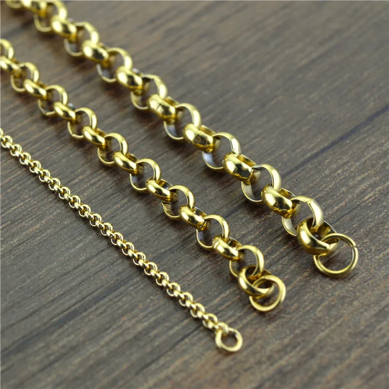 18k Gold Plated Stainless Steel Neck Chains For Jewelry Making Buy