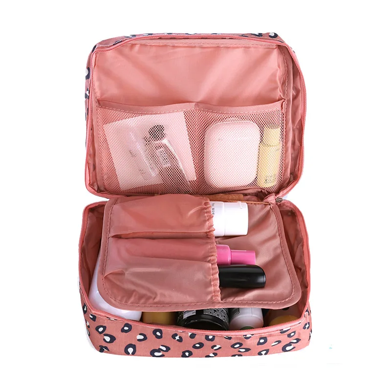 

Waterproof Pockettrip Organizer Cosmetic Travel Makeup Bag, Leopard, etc