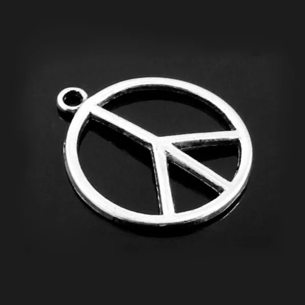 

JF8346 Fashion small peace sign charm,peace symbol charm